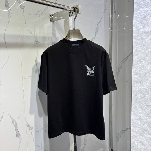 L*新款1854手绘短袖T恤 颜色:黑，白 码数:M~3Xl