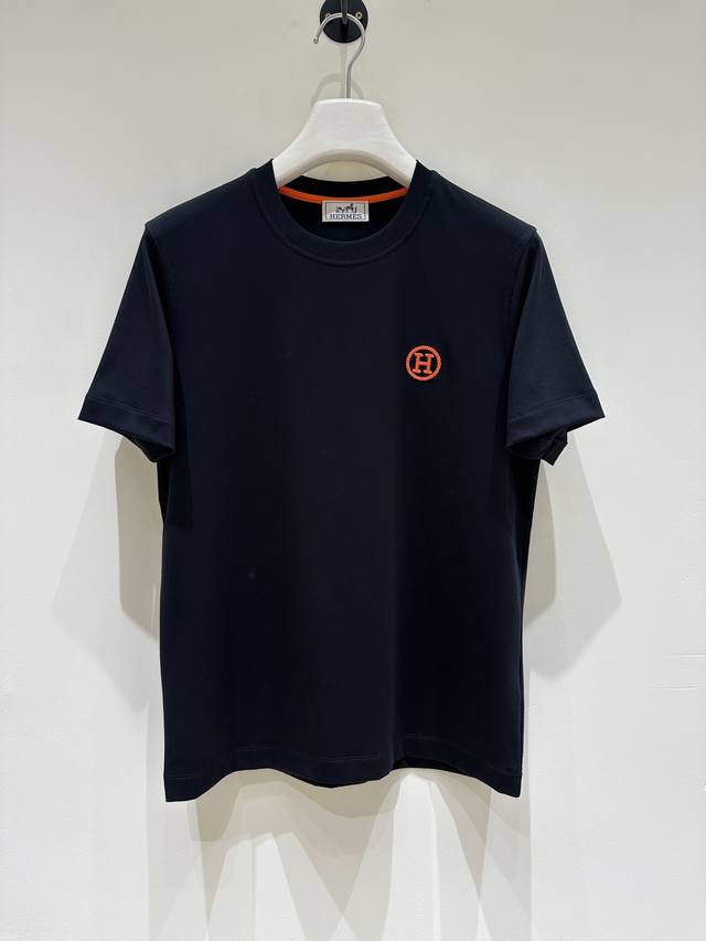 新品 H 马家男士高端商短袖，贸易公司渠道臻品，上海恒隆订单，高奢顶尖品鉴货，25年春夏新品，年度Top单品！！ 客供埃及甄选的上等环保棉，意大利百年工坊定织而