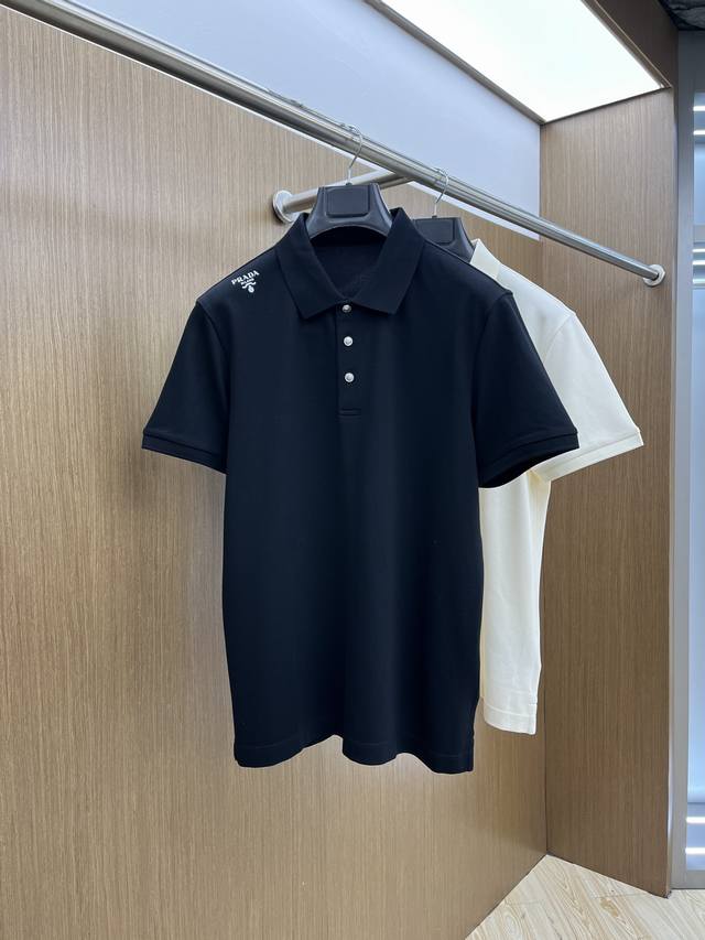 新款 Pd 高品质 25早春新款短袖Yyds 日常出门闭眼搭 定制朱地弹力棉面料短袖Polo衫T恤 魅力在于创造了简约奢华感的时尚,随意搭配感受英式风格独特气质