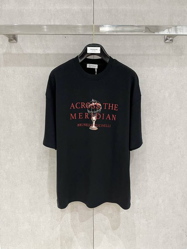 Brunello Cucinelli 布鲁奈罗.库奇内利 2025Ss春夏新品 Bc极简精粹高级圆领T恤，品质控推荐入手 尺码：S-Xl Os版 下单建议报身高