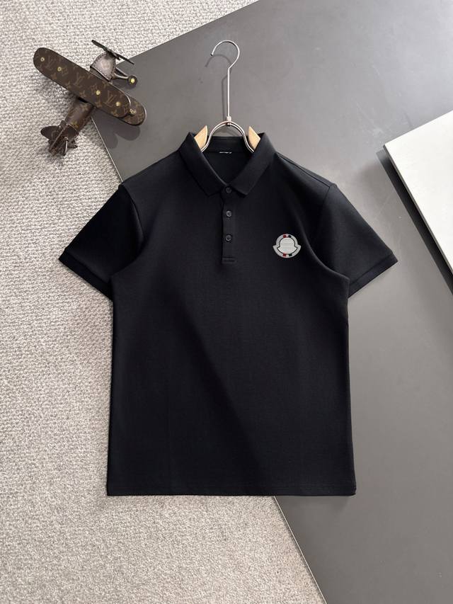 隔天出货 高品质 Moncler 蒙口25Ss春夏新款高定珠地棉T恤 意大利进口机器制造 真正做到顶奢高品质 1:1Copy闭眼入 精梳重磅的面料，高强度高克重