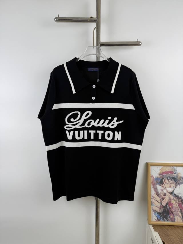 款号G38 新款Louis Vuitton 路易威登Lv针织Polo衫短袖T恤 - Louis Vuitton 路易 威登 是法国历史上最杰出的皮件设计大师之一