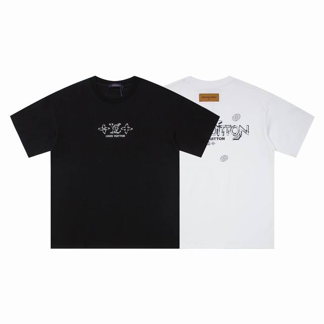 1901# 面料270克 %双纱棉 前后刺绣字母工艺设计 尺码S M L Xl