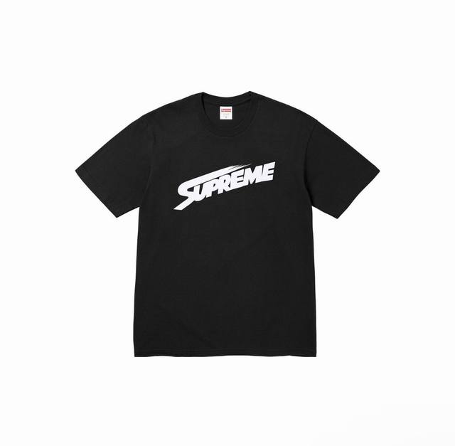875 Supreme Fw23 Week7 Mont Blanc Tee 字母印花休闲圆领短袖T恤 男女同款 男女同款男女同款采用260克精梳棉双纱 从面料到