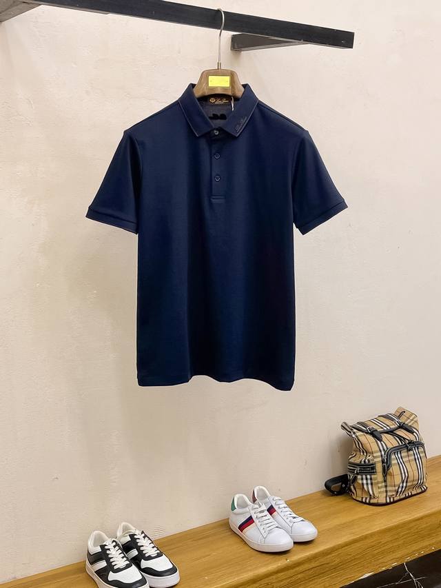 开春新品 L P2580Ss夏季新款字母Logo男士翻领Polo衫！经典商务男款，高端男装的天花板级别的商务男款！简约时尚大气不失优雅，单穿内搭体面过人，品质控