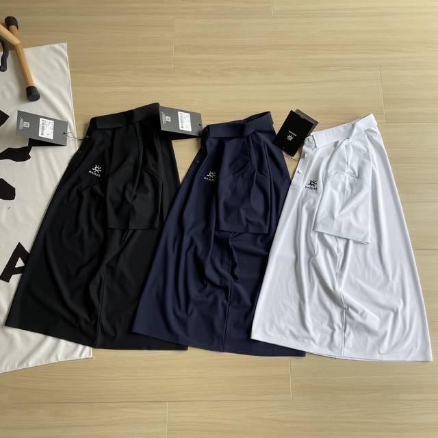 细节图 夏季短袖Kailas 凯乐石三色品质经典刺绣Logo男士翻领无痕冰丝刺绣款短袖polo衫 舒适可运动功能面料激光切割无痕压胶工艺 这款polo品牌方客供