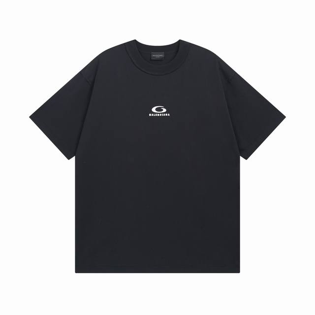 Balenciaga 巴黎世家2025 Ss 最新 Sports字母Logo胸前刺绣短袖T恤 本市场No.1的质量 真正天花板品质 全部原版开发注意细节图 避免