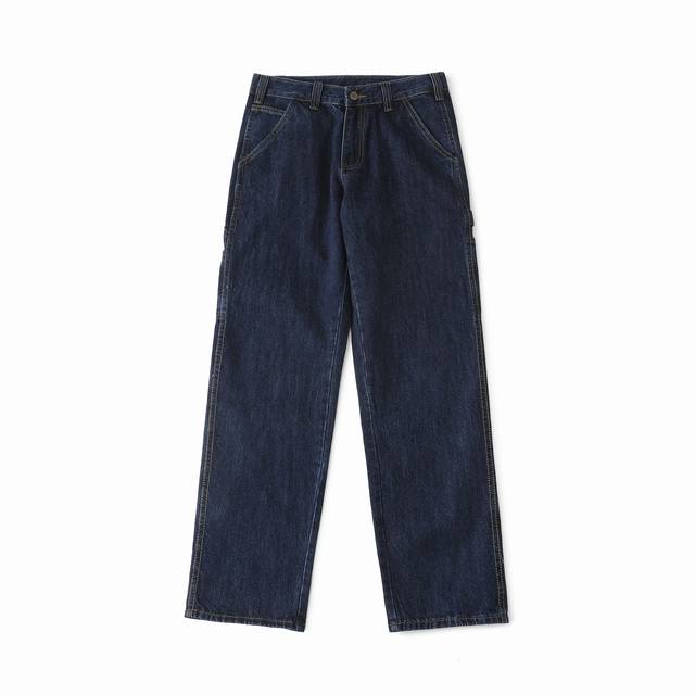 Carhartt Wip卡哈特工装多口袋Cleanfit工装牛仔裤 卡哈特Vintage牛仔裤非常Cleanfit的一条裤子 面料采用14Oz竹节牛仔跟足原版定