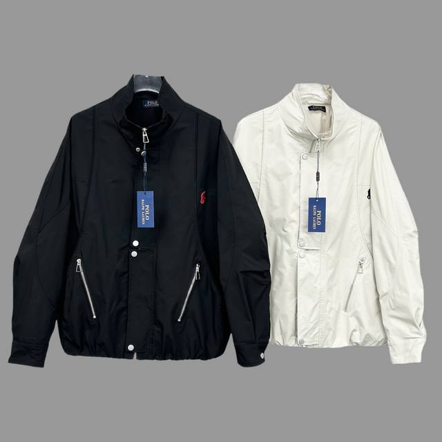 Ralph Lauren拉夫劳伦polo官网明星同刺绣款，男装老钱风老干部立领工装哈灵顿防水夹克外套，拉夫今年杀疯了 各大网红明星上身 原版复刻 顶级版本 25