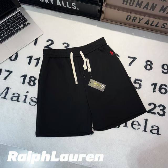 Ralphlauren拉夫劳伦纯棉刺绣短裤 男女同款 -面料：采用原版一比一定织定染纯棉毛圈面料。 -辅料：原版拆解开发，一比一定制的小标，领标，水洗，吊牌，五