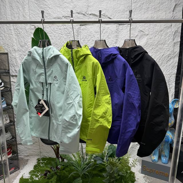 代购级 凯乐石Kailas Mont-Xpro 全新升级，运动户外全天候硬壳专业防水防风透气登山冲锋衣外套 男女同款 - 大X出货也就是俗称的Montxpro，