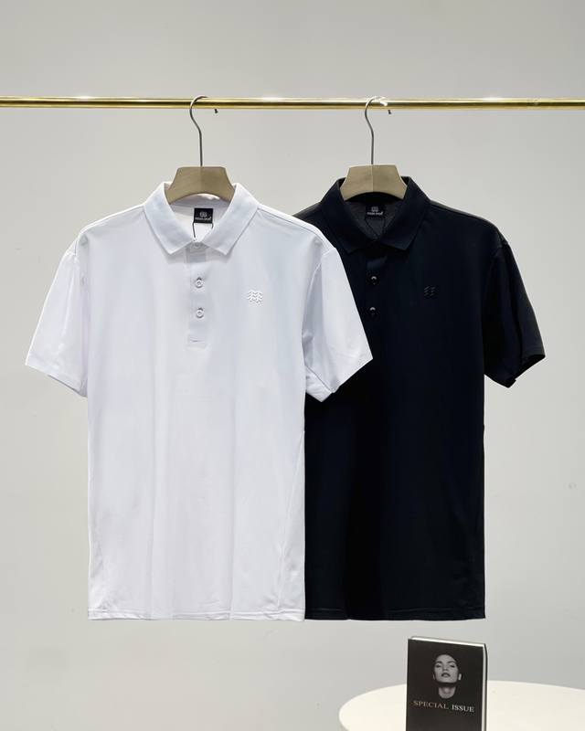 可隆新款polo衫压胶工艺款 Kolon Sport可隆Naturetop热压防晒Upf80+运动吸湿速干polo衫短袖！Naturetop科技面料，柔软触感与
