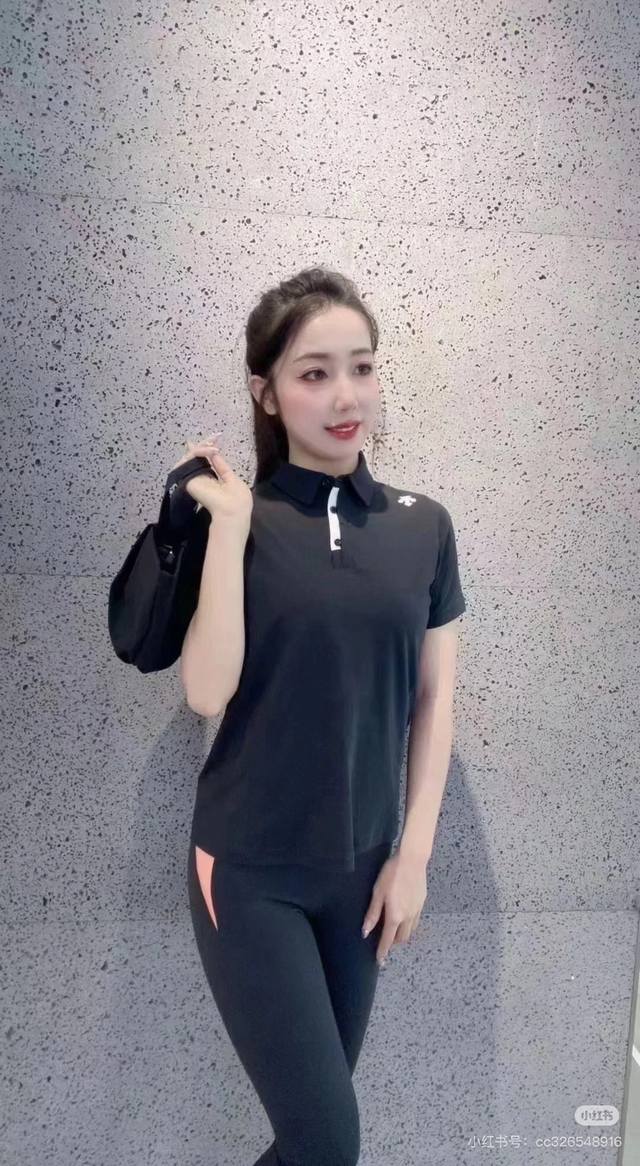 搭配资讯图 2025Descente迪桑特Women's Trsining系列女士短袖polo衫