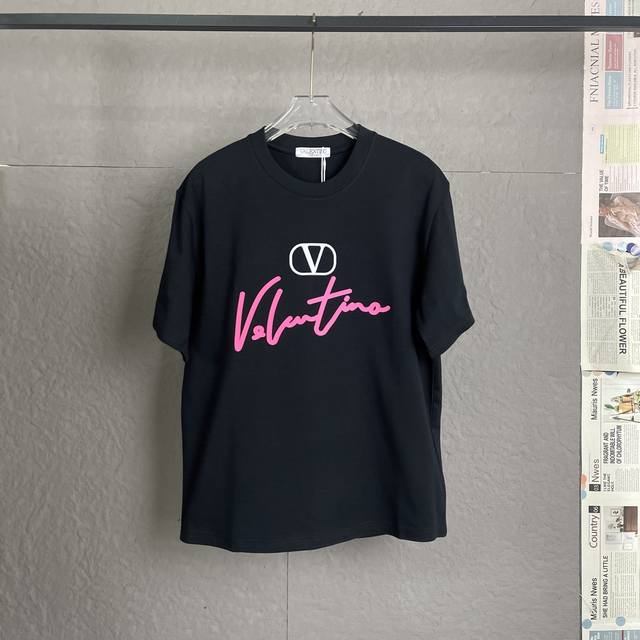 C12 Valentino 华伦天奴 300高克重 立体胶工艺 独家专供新款原单男士休闲短袖 高端定制 高版本 时尚百搭爆款 进口面料 手感超柔软细腻 穿着亲肤