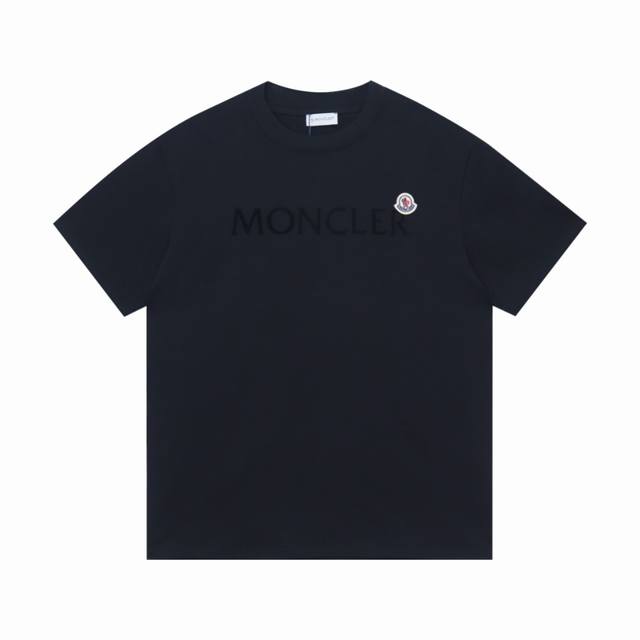 Moncler 蒙口 独家定制270克32支双纱滑爽棉 质感非常柔软舒服 100%区别市场的顶级面料 不缩水 不变形 不起球 搭配320克1*1螺纹 面料螺纹同