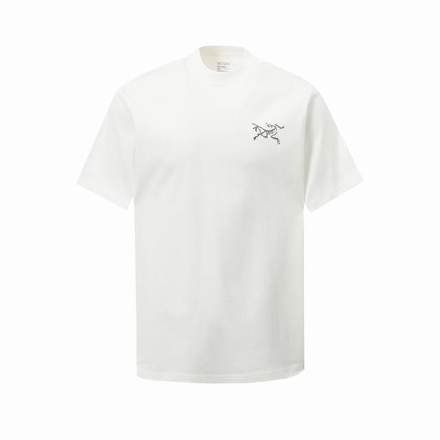 9016# 顶级版本 官网品质 -Arc’Teryx 始祖鸟 Logo印花圆领短袖T恤 -购入原版开模打造，定制侧标，下摆双窄针平车，细节决定成败 Os落肩版型