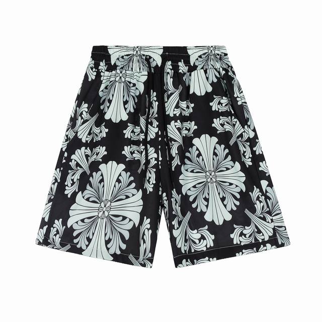 ke283 Chrome Hearts Ch 克罗心速干十字架沙滩短裤 正确配置 市场最高版本 2025克罗心正品包装 原版开模 定制五金 辅料 实物超有质感