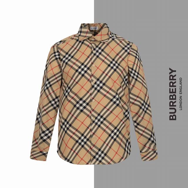 款号 G99 巴宝莉斜纹对格经典衬衫 Burberry官网一致款式 工艺:经典格斜纹格对位制作工艺 面料：纯棉竹节棉材质 手感柔软 配套：三标齐全 纸板 油纸