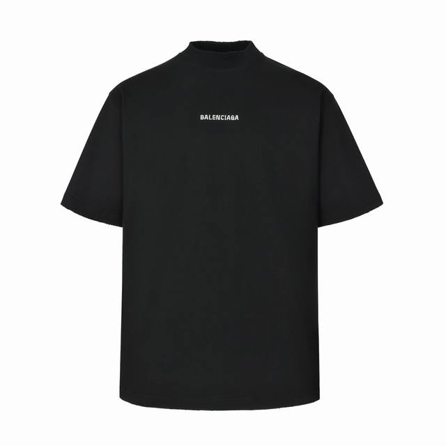 独家供应 Blcg 24Ss 前后烫钻磨破短袖 原6,500购入，采用特定重磅16S230G精棉平纹针织定染对色面料，定织十字拉架罗纹对板同缸染色确保无色差，遵