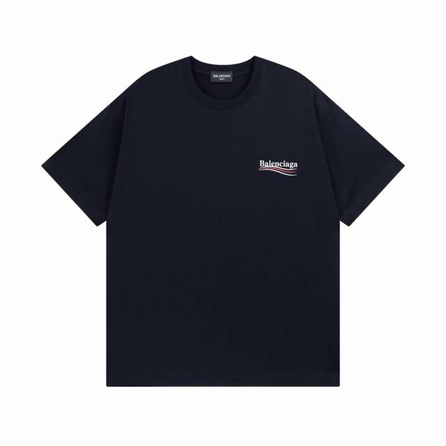 Balenciaga 巴黎世家海经典款可乐印花短袖 面料：采用32支230G精棉双纱面料，不起球 不缩水 不褪色，同缸定染32支双股1×1螺纹 面料舒适亲肤无异