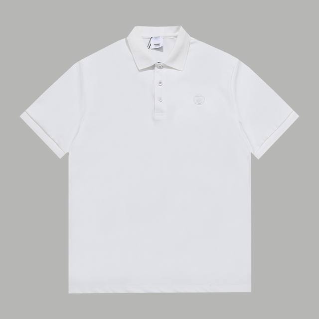 顶级版本 区别通货 款式：巴宝莉Bur同色Tb刺绣立领polo 颜色：图片色 尺码：S-Xxl 面料：高克重提花精梳棉 辅料：全套定制辅料 无性别区分 男女同款