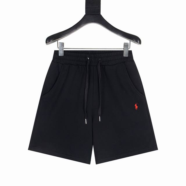 款号Y770 Ralph Lauren 拉夫劳伦 基础款小马刺绣Logo 卫裤短裤 男女款 定制抽绳 手摇鸡眼 纯棉面料 比普通的面料更加好穿舒适不臃肿 定制面