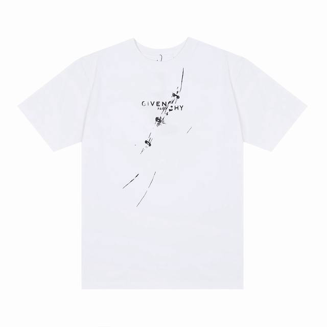 Givenchy*纪梵希 Givenchy*纪梵希视觉陷阱印花短袖T恤 -定制260克32支全棉双纱紧密爽滑面料 布面干净 布纹清晰 手感非常细腻扎实 更加力挺