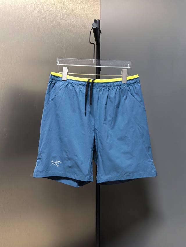 五分速干短裤 Arc'teryx 始祖鸟Norvanshort男女同款运动速干9英寸户外运动休闲短裤 1100%聚酯纤维同款户外科技面料运动休闲五分裤轻薄速干短