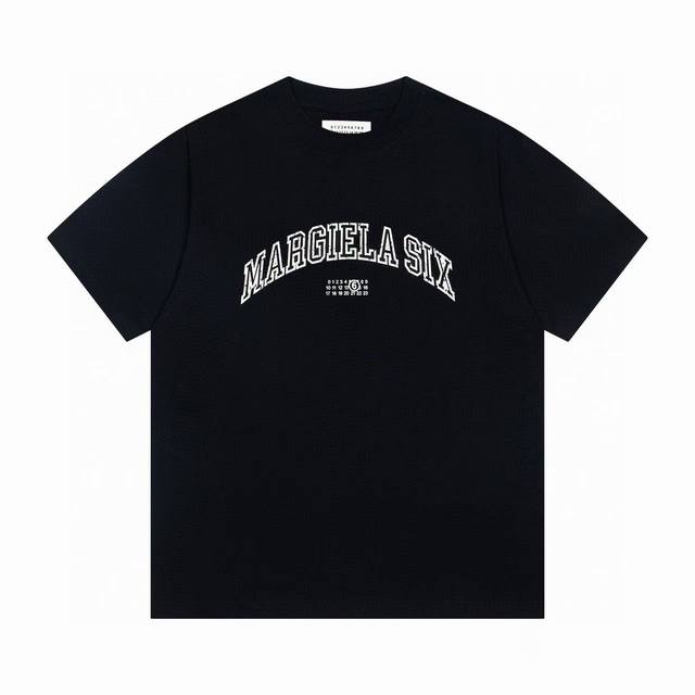 Maison Margiela 马吉拉25Ss新款短袖T恤 采用260克 双沙纯棉 不缩水不变形 工艺进口直喷 上身阔挺效果极佳 且舒适柔软质感十足 廊型版型穿