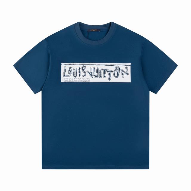 款号T02 Lv 短袖T恤 男女同款 -采用原版280G100%纯棉面料 柔软舒适 螺纹同缸定染零色差 独家品质区别通货 欢迎对比 -颜色： -码数：Xs S