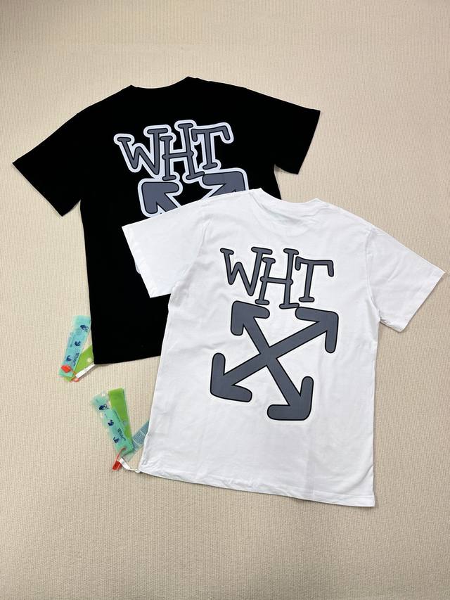 顶级版本上新 O42# -复刻Off-White C O Virgil Ss24重工独家 新款Wht涂鸦字母不规则Ow箭头Virgil Abloh警戒线高街复古