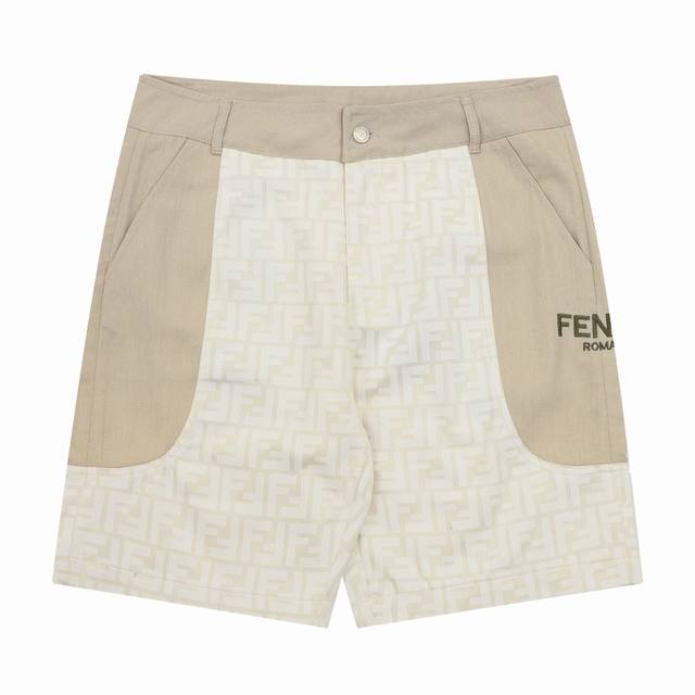 Fendi 芬迪 老花Ff满印短裤 Size：Xs-L