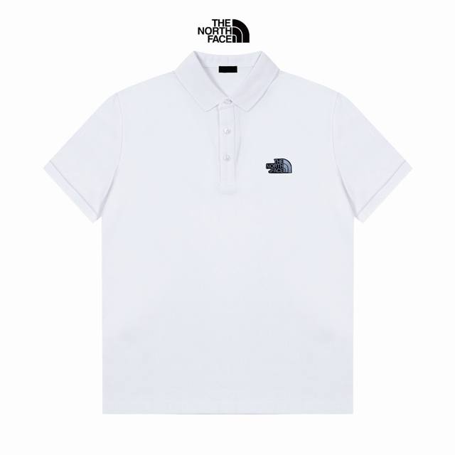 北面 经典Logo 精美polo衫 升级，灵感源自八十年代复古 原版面料 官方同款 定制 同缸染面料 手感非常舒服 春夏最新砖柜同步 时尚又个性 超级百搭好看