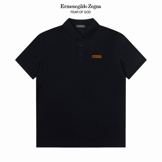 Zenga 杰尼亚经典Logo 精美polo衫 升级，灵感源自八十年代复古 原版面料 官方同款 定制 同缸染面料 手感非常舒服 春夏最新砖柜同步 时尚又个性 超