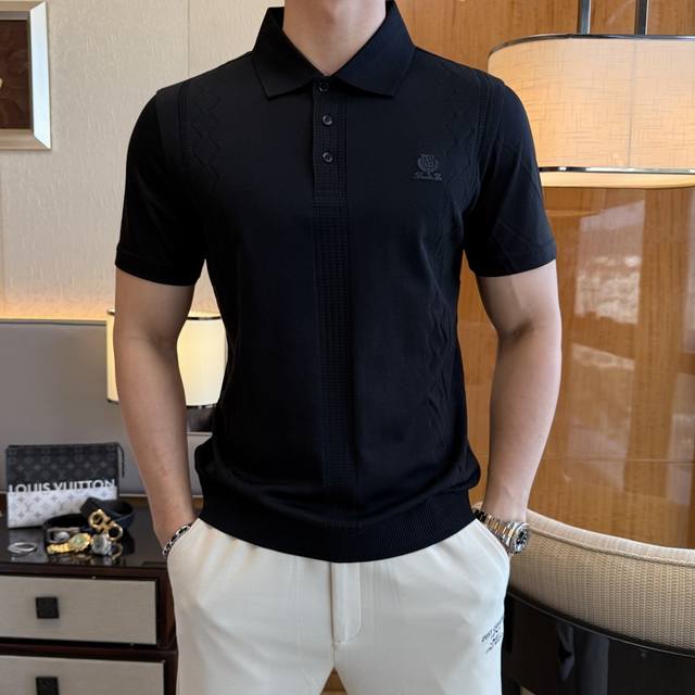 Lp诺悠 2025Ss蛇年春夏新款polo领短袖系列。精选优质长绒棉面料，时尚大牌元素Logo设计，上身版型超赞，面料细腻舒适透气，随意搭配都超级好看时尚型男必