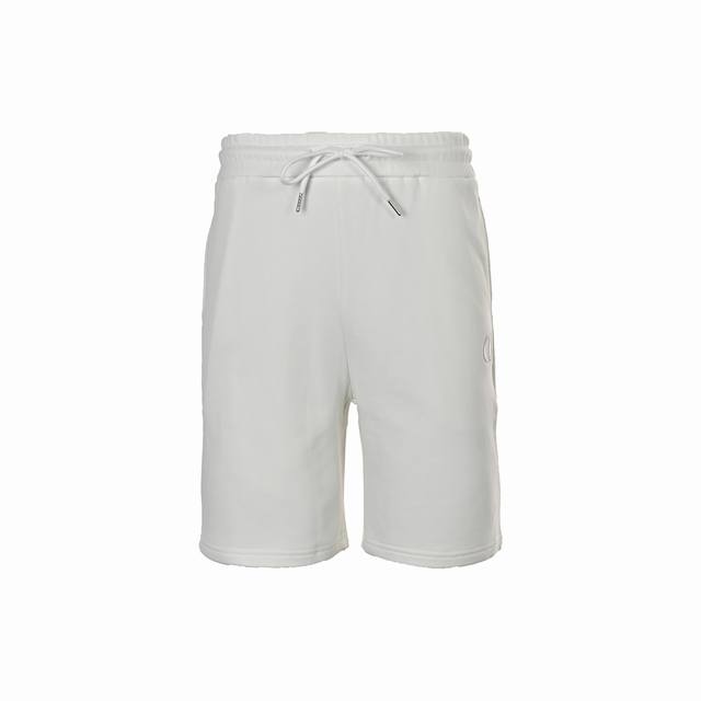 Dior 迪奥 Cd刺绣短裤 标识立体刺绣短裤 定织定染纯棉毛圈 采用630G面料 采用进口绣花机立体刺绣工艺 简约大方 时尚潮流 男女百搭 颜色：黑 Size