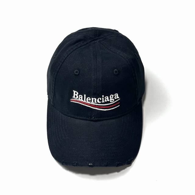Balenciaga 巴黎世家 可乐刺绣Logo鸭舌帽棒球帽 尺码：均码