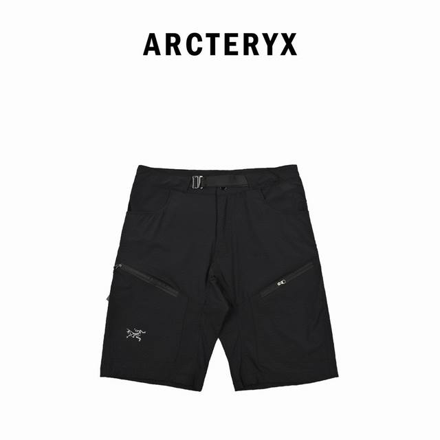 Arc Teryx 始祖鸟System-A 系列户外休闲通勤 机能短裤 男女同款 它是可以被定义为一条‘皮肤裤’，防晒抗撕裂，整条裤子包括腰部全带弹力，让你切身