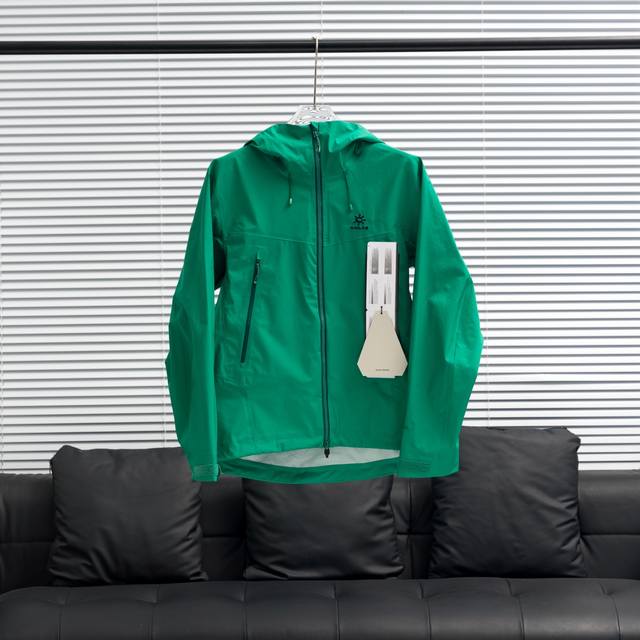 工厂p直供 Kailas丨凯乐石博格达Lt连帽冲锋衣 配色：绿色 尺码：S-Xxl