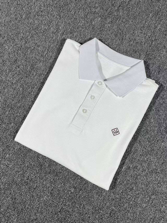 新品L p2540Ss夏季新品，男士胸前经典徽标刺绣珠地网眼商务休闲短袖polo衫！香港洋行渠道货，重磅高端级臻品，完美沿袭了Lp家的精髓与基因，胸前衣身同色刺