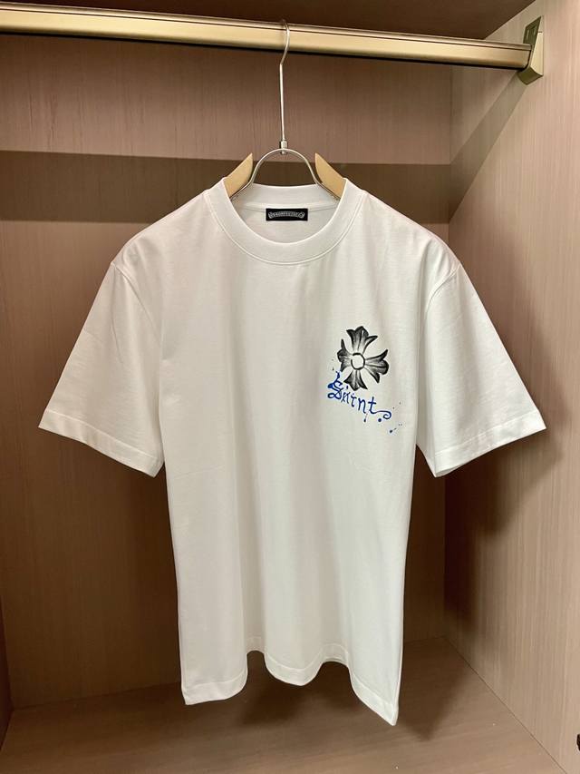 克罗心 官网同款 官网同款 官网同款 重磅推荐！2025Ss夏装新品 专柜在售 最新系列图案Logo短袖T恤 必须人手一件的节奏！进口顶极丝光面料，极为亲肤舒适