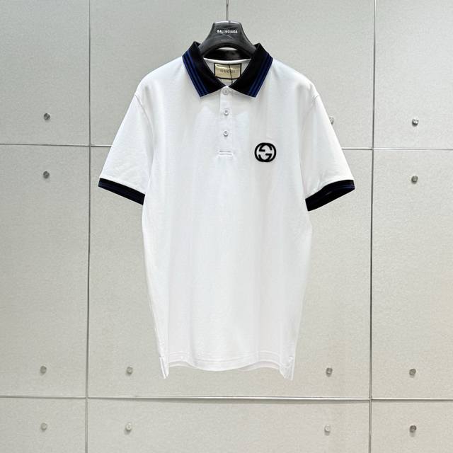 新品 G家族高端男士珠地棉商务休闲翻领polo衫，台湾意比贸易公司货，25年春夏新品，经典王牌单品！ 因经典而生，每季必出的招牌单品，新一季仍然延续了p家的设计