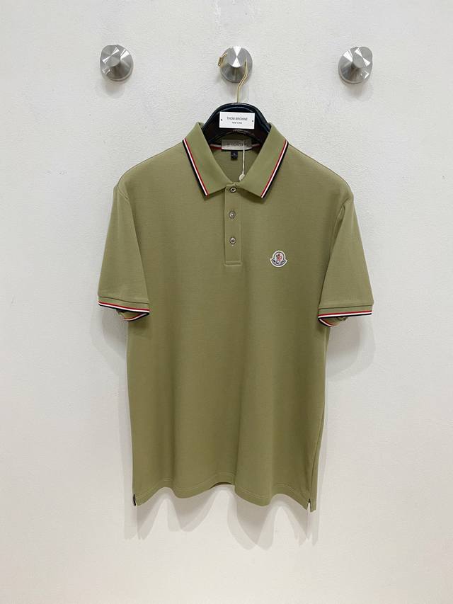 新品上市 蒙口 2025Ss夏季新款字母Logo男士翻领polo衫！经典商务男款，高端男装的天花板级别的商务男款！简约时尚大气不失优雅，单穿内搭体面过人，品质控