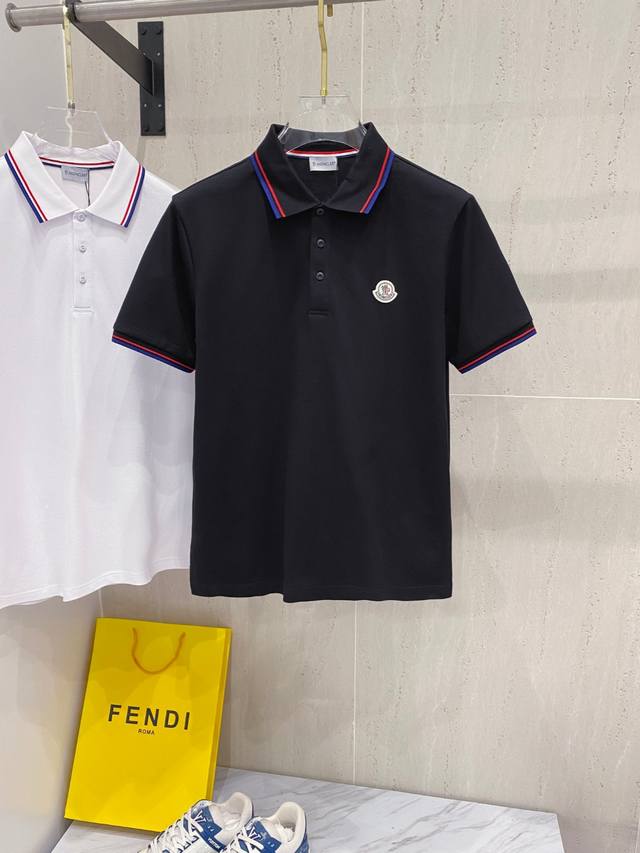 新品 M家族高端男士珠地棉商务休闲翻领polo衫，台湾意比贸易公司货，25年春夏新品，经典王牌单品！ 因经典而生，每季必出的招牌单品，新一季仍然延续了p家的设计