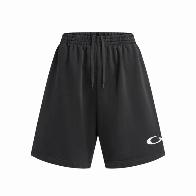 Blcg 25 环形万针刺绣短裤 原版购入订染面料 区别市场纯黑 面料采用480G订染面料 田岛日本进口刺绣机 精密万针绣花 尺码 Xs S M