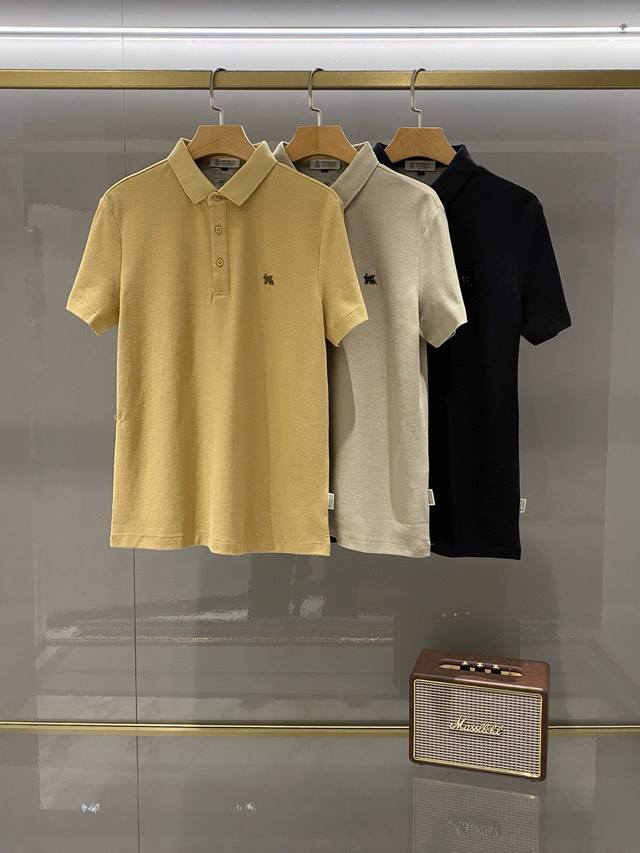 Dc三色翻领T恤 25Fw夏季出品新款！-Bc男士高端商务休闲翻领短袖！高档翻领T恤，低调奢华有内涵，简单而高级很有质感，都市高端品质纯色系列，简洁时尚百搭休闲