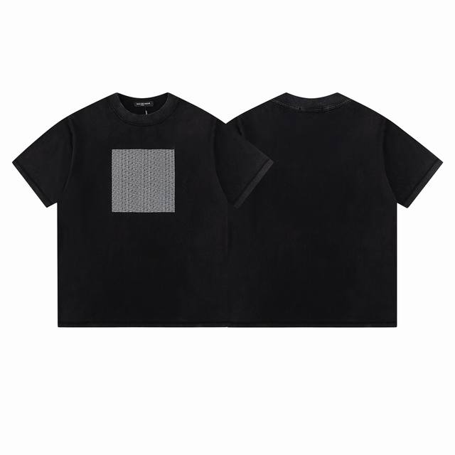 款M99 巴黎 Balenciga 巴黎世家 24Ss春季做旧反面穿复古风字母印花T恤 标准的印花技术，最新反穿潮流视觉 纯棉柔软面料，对色定染面料，面料采用2