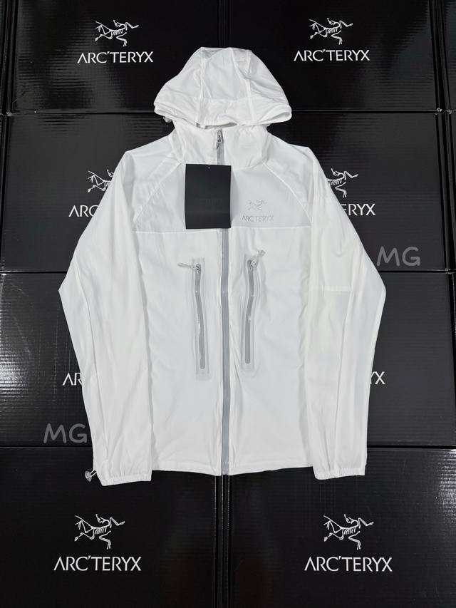顶级版本 Arc'teryx 始祖鸟Alpha 第六代科技面料Upf230+顶级功能性Sv防晒衣 硬核防晒新标杆 +超强防晒认证｜.防风尼龙盾 暴雨级防泼水｜克