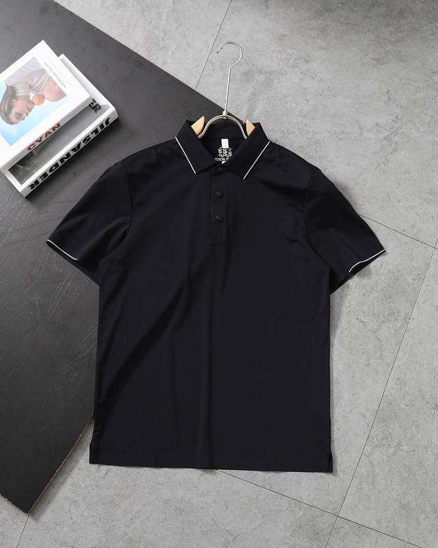 上新！ Kolon Sport 可隆牛奶丝速干无痕纯色短袖翻领反光Polo衫 高品质冰丝速干珠地面料 年新款功能性户外冰丝丝速干Polo衫短袖 冰肌速干科技面料