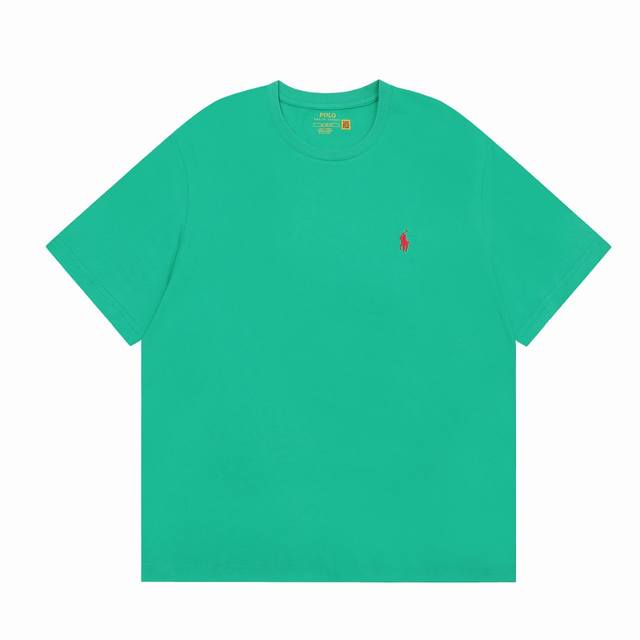 顶级品质 拉夫劳伦Ralph Lauren经典小马刺绣圆领基础短袖 圆领的设计，修饰脖颈线条和脸型，增加日常中的精致感，整体给出一种慵懒休闲风，完全不挑场合不挑